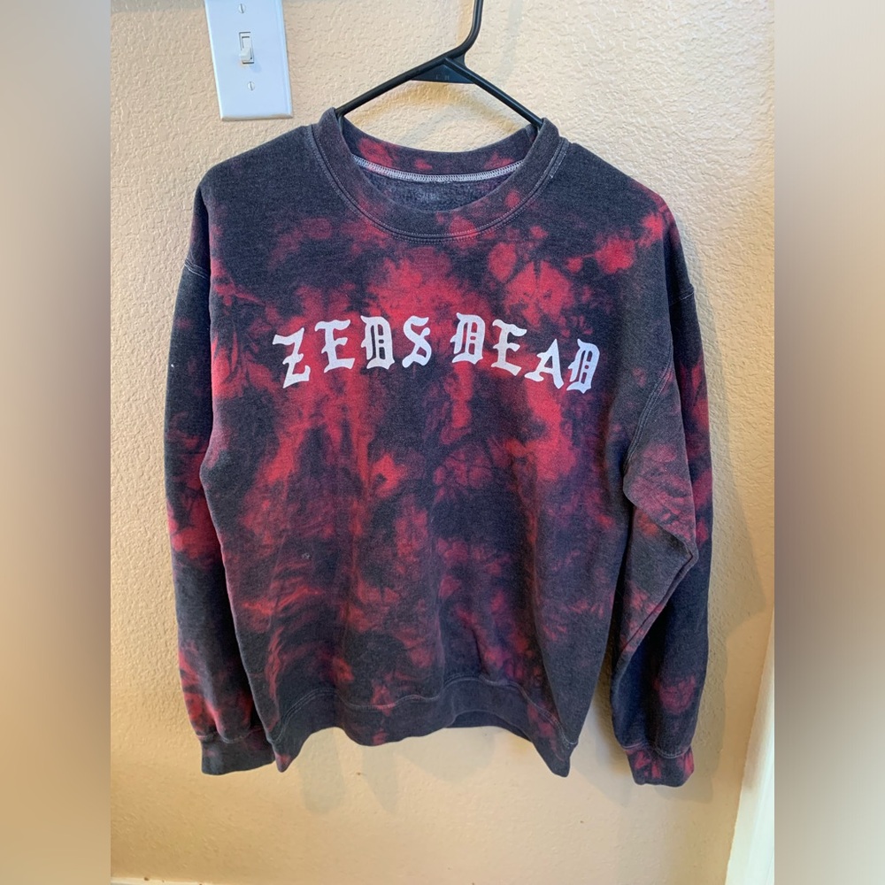 Zeds Dead tie dye sweater